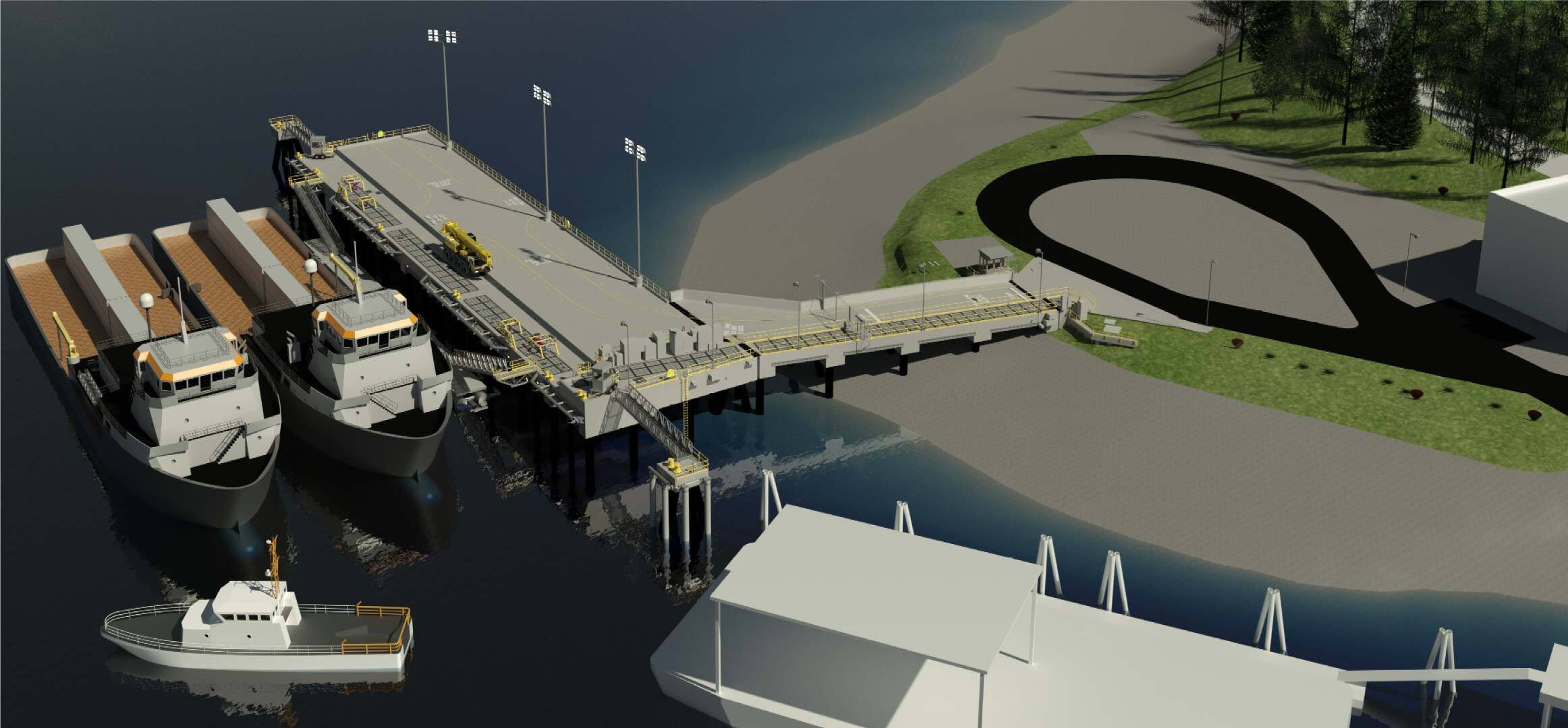 Naval Base Kitsap – Bangor, P-907 Transit Protection Program Pier and Maintenance Facility