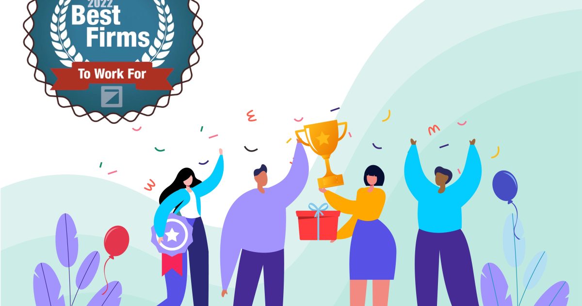 Zweig Group 2022 Best Firms To Work For Award P2S Inc.